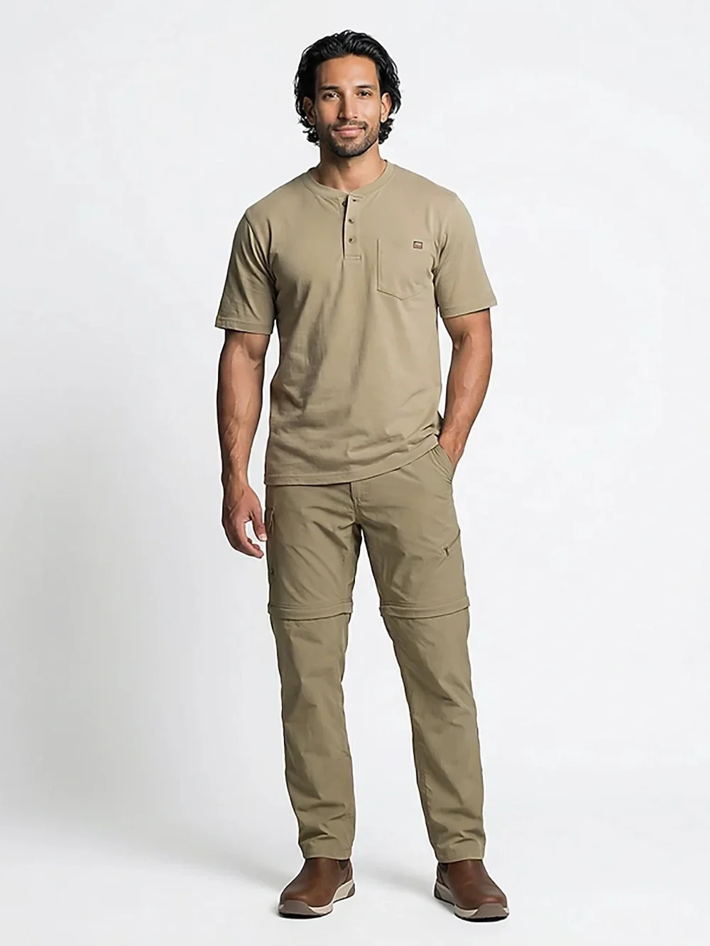 Magellan Outdoors Men's Convertible Cargo Pants Back Country 2.0 Zip-Off Pants